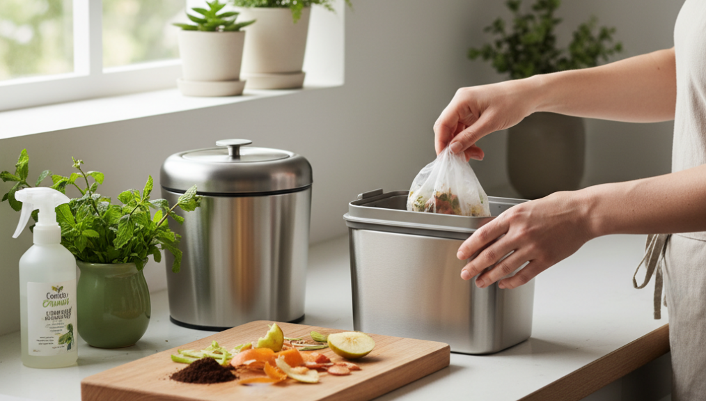 7 Mẹo Xử Lý Rác Thực Phẩm Thông Minh Cho Bếp Sạch Bóng