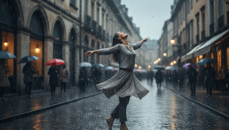Chấp nhận 'ngày mưa' của chính mình: Thay vì chờ trời quang, sao không thử tìm một điệu nhảy?