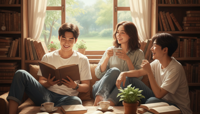 Đi tìm "cuộc đời lý tưởng": Khi hạnh phúc chỉ gói gọn trong bạn hiền, sách hay và lòng không muộn phiền